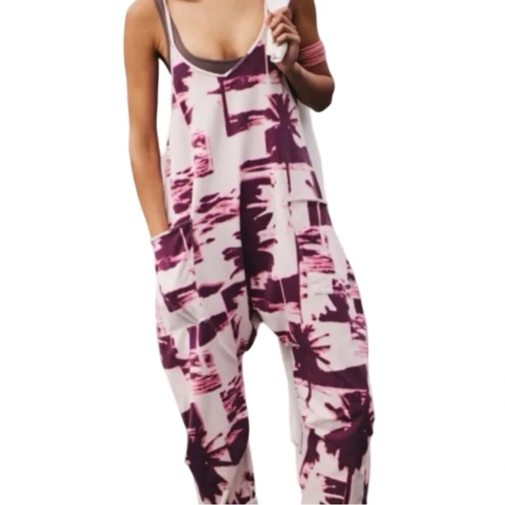 FP Movement Women’s Size Medium Hot Shot Palmy Beach Night Pink NWT! - Picture 2 of 10